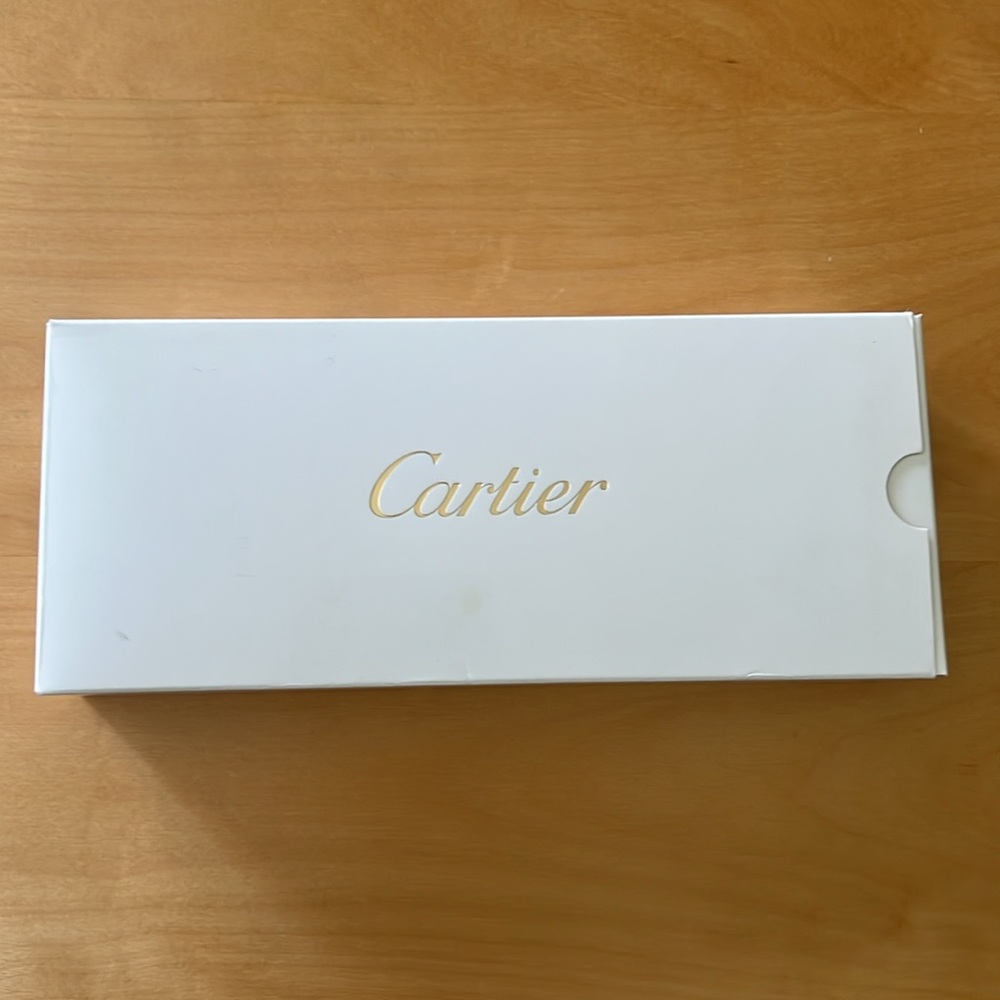 CARTIER Santos de Cartier Ballpoint Pen, Lacquer, Men's, Women's, gray, ST150189 - Picture 10 of 10